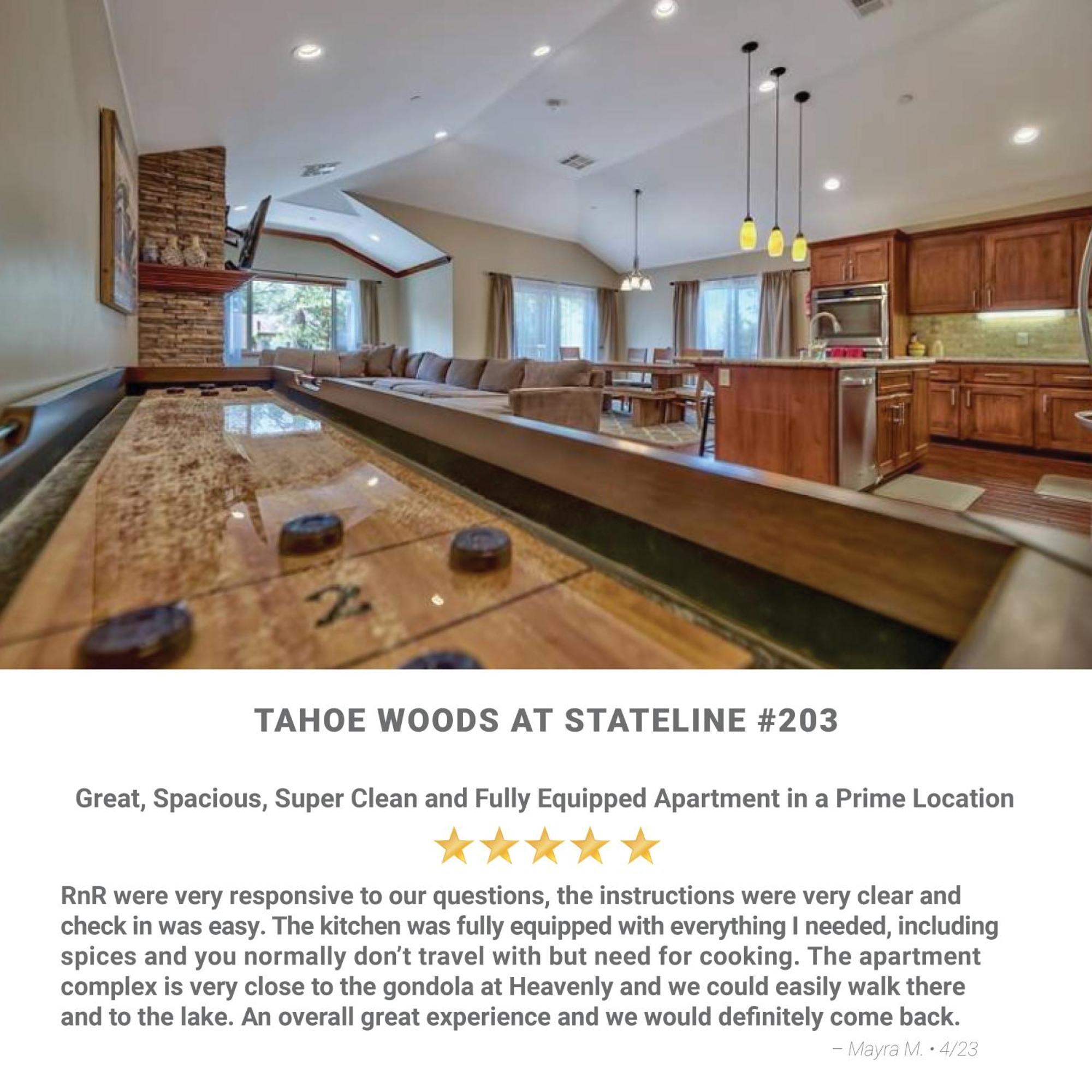 Tahoe Woods 203 At Stateline - Heavenly Slopes Lake Pets 사우스 레이크 타호 외부 사진